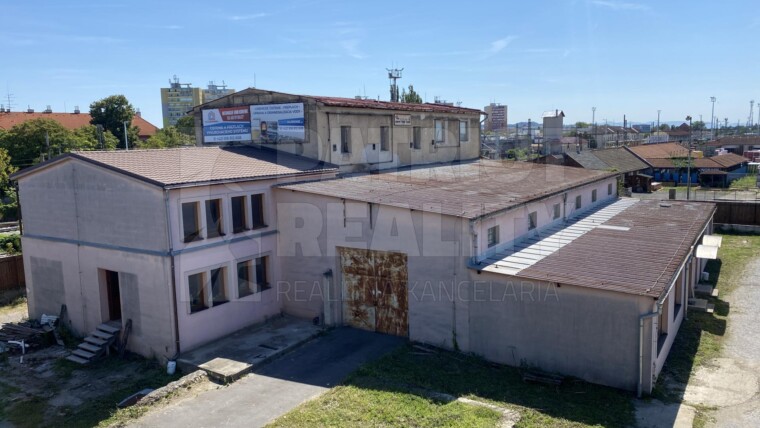 PATRIOT Reality ponúka na predaj skladovo-výrobné priestory – bývalá stará mliekareň v Leviciach