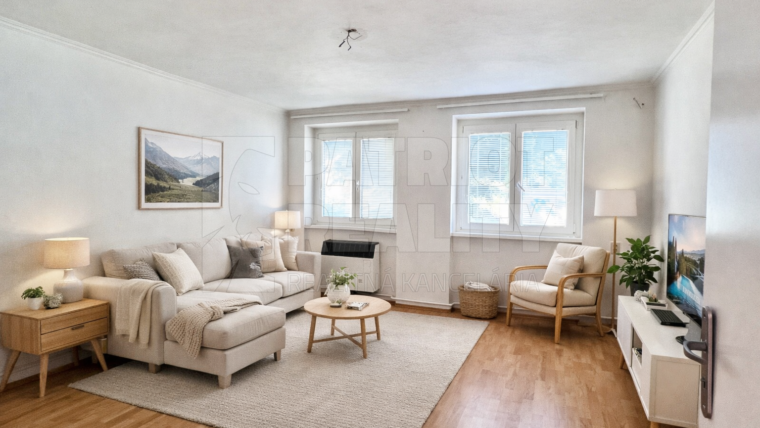 3 izbový byt s vlastným parkovacím miestom v centre mesta Želiezovce