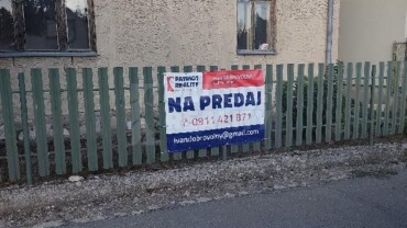 Predaj rodinný dom nutná rekonštrukcia