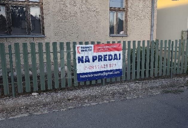 Predaj rodinný dom nutná rekonštrukcia