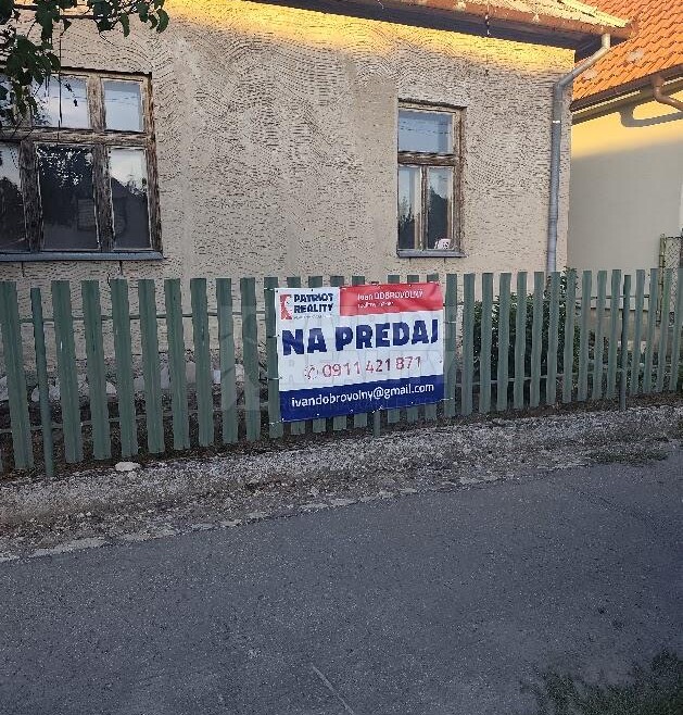 Predaj rodinný dom nutná rekonštrukcia